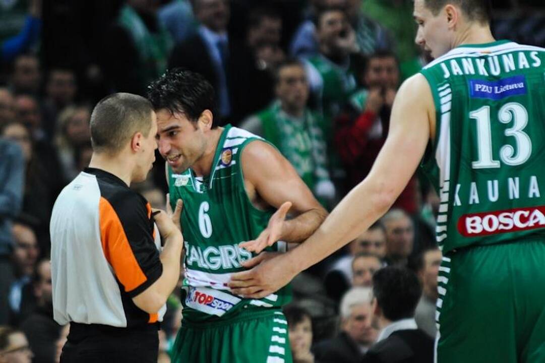 „Žalgiris“ krepšinio spektaklyje patiesė čempionus