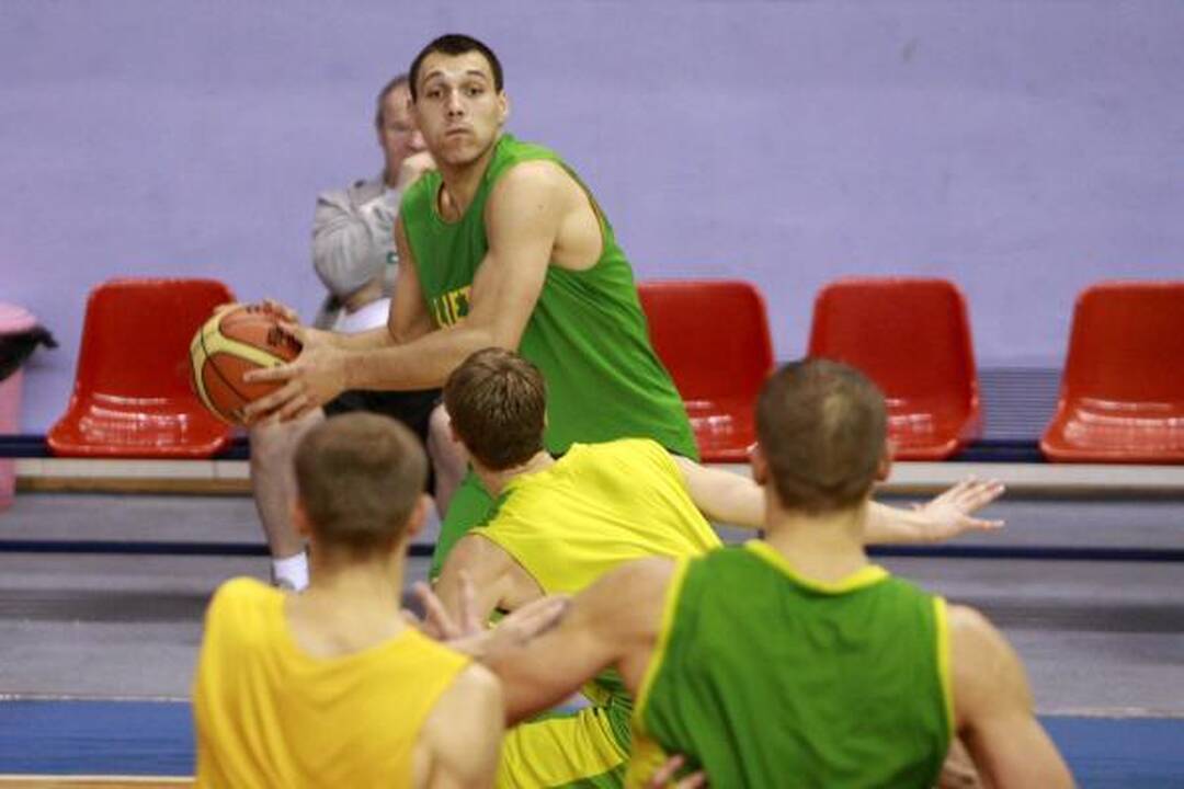 L.Kleiza: duok Dieve, kad būtų mūsų diena