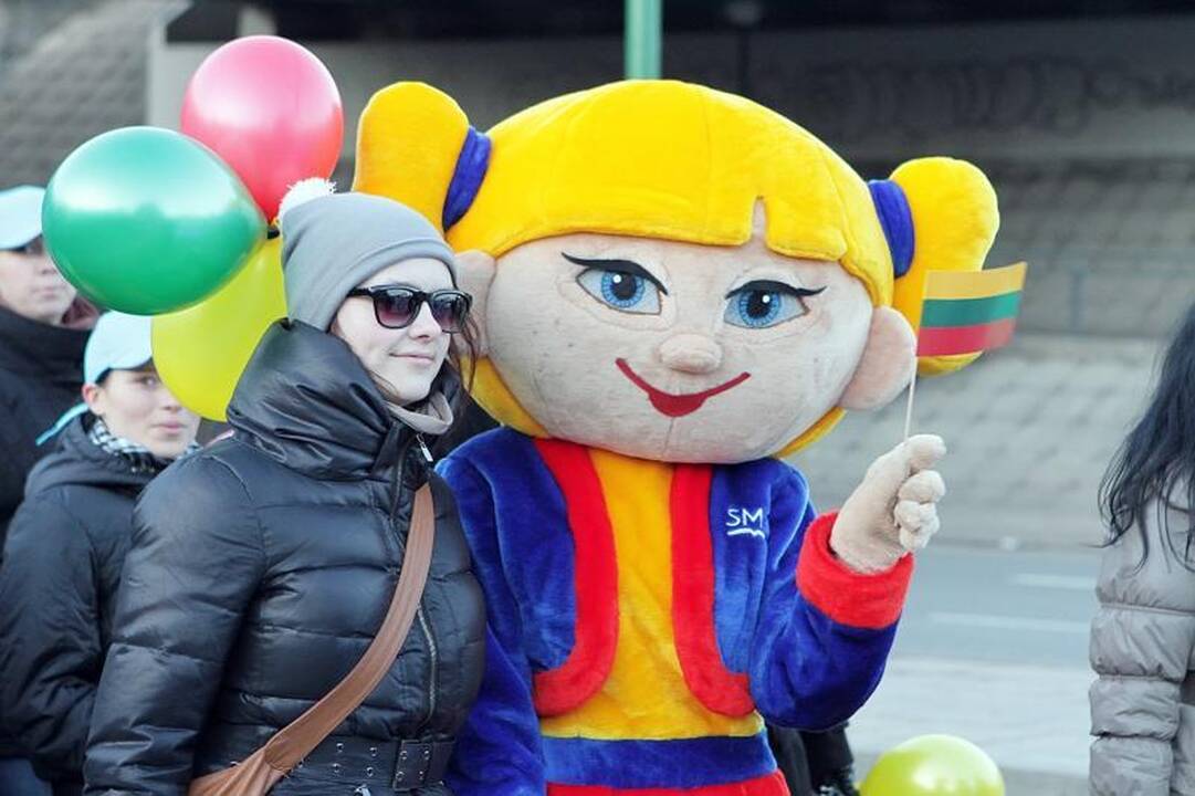 Klaipėda Kovo 11-ąją atšventė triukšmingai
