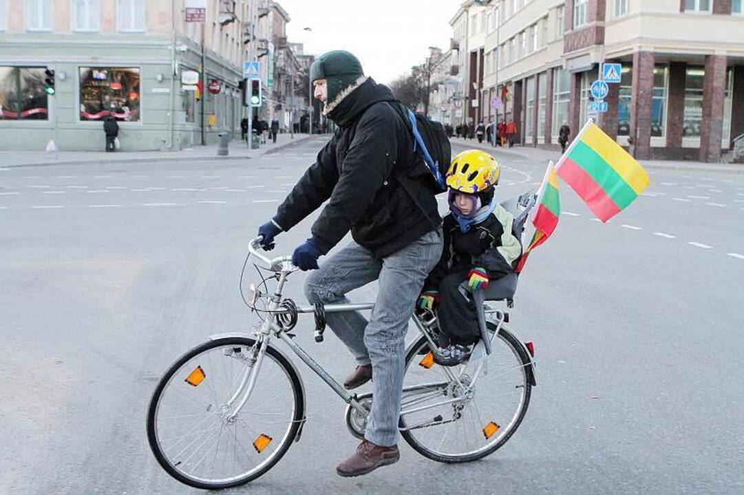 Klaipėda Kovo 11-ąją atšventė triukšmingai