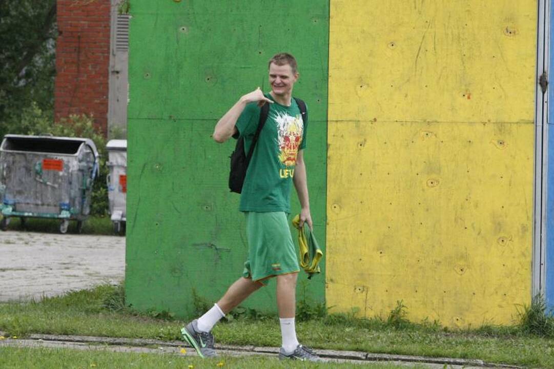Š.Jasikevičius: atmosfera rinktinėje puiki