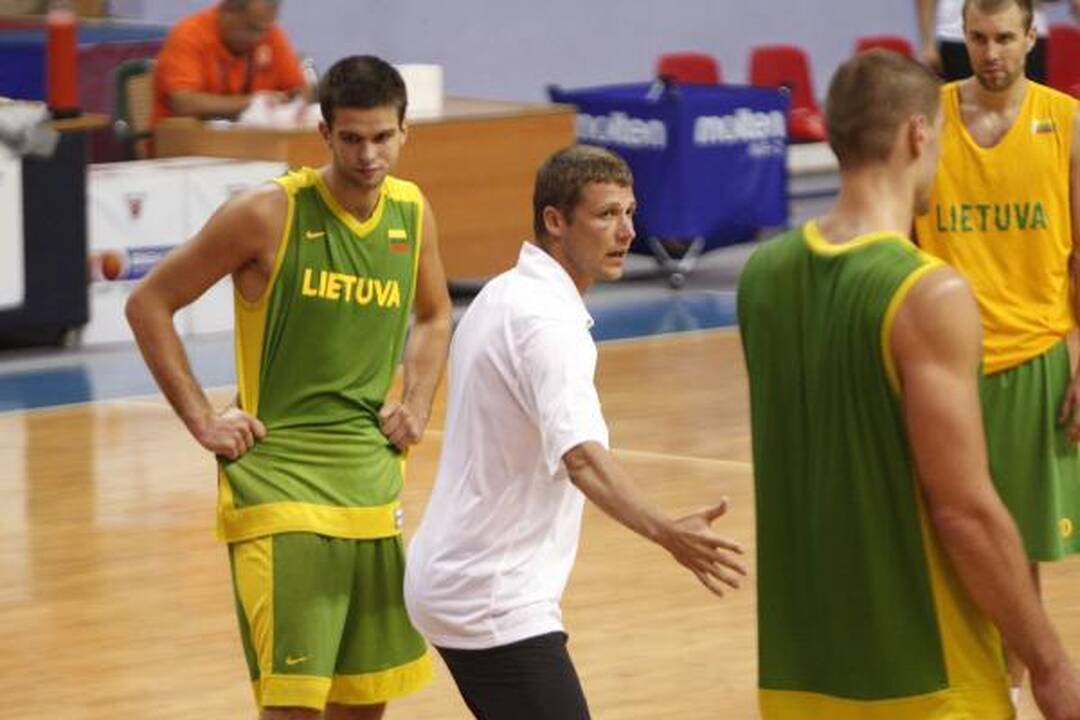 L.Kleiza: duok Dieve, kad būtų mūsų diena