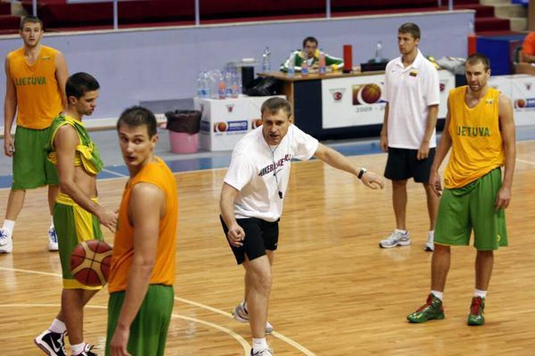 L.Kleiza: duok Dieve, kad būtų mūsų diena