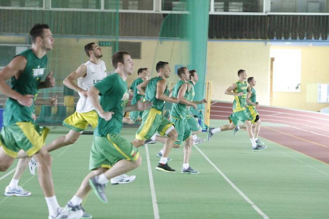 Š.Jasikevičius: atmosfera rinktinėje puiki