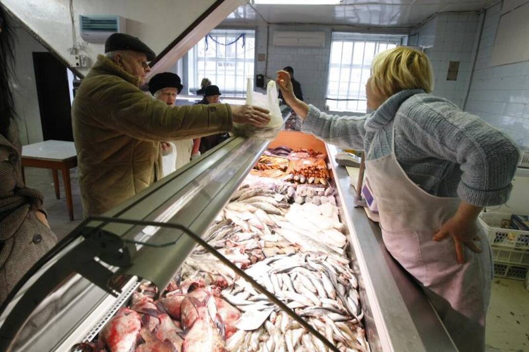 Klaipėdos turgavietėse prekybą pagyvino stintos 