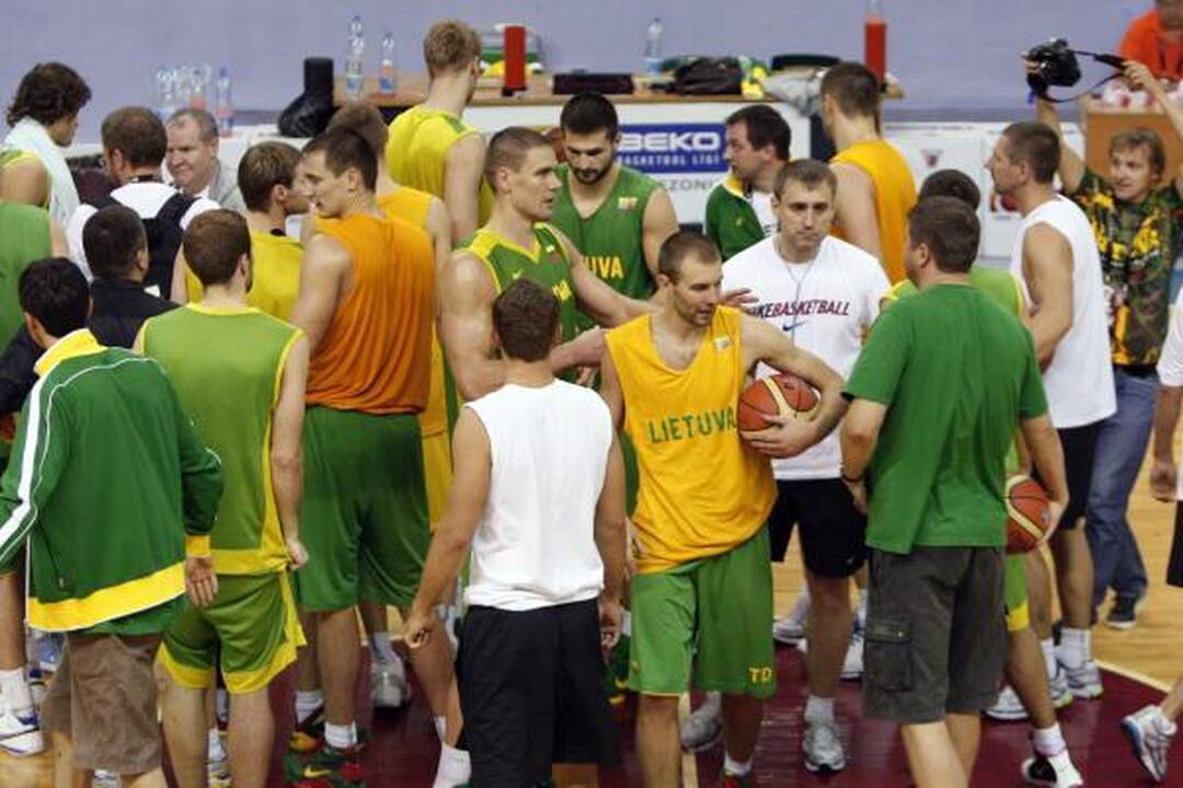 L.Kleiza: duok Dieve, kad būtų mūsų diena