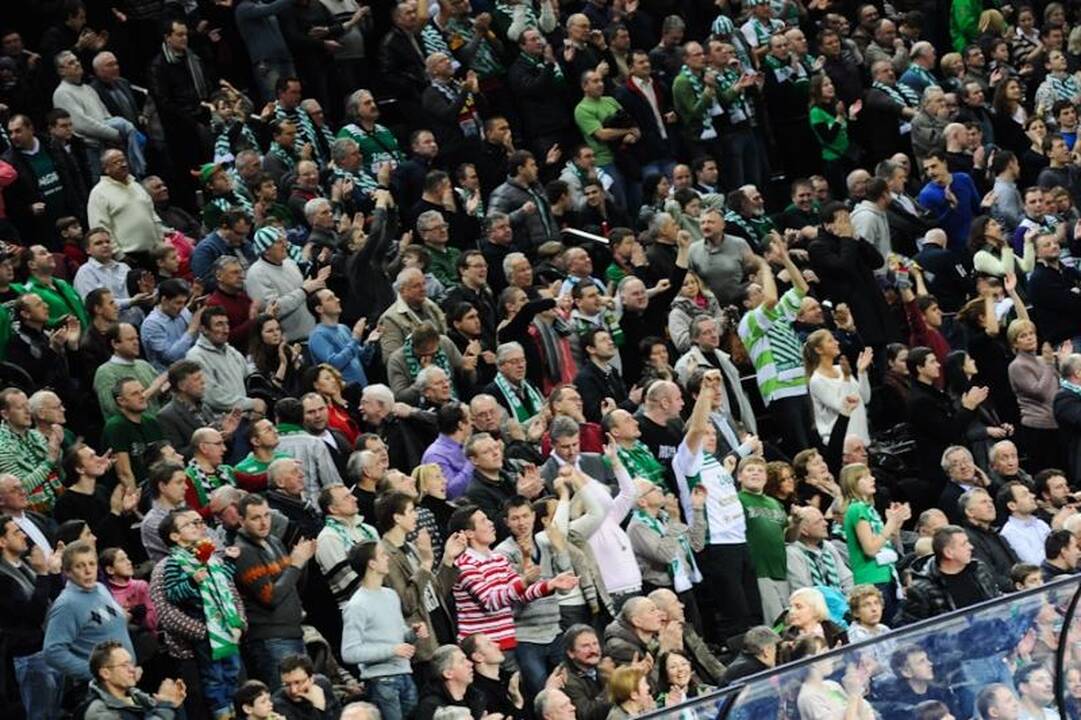 „Žalgiris“ krepšinio spektaklyje patiesė čempionus