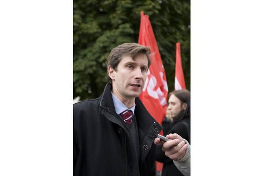 Studentų protestas virto politikų šou
