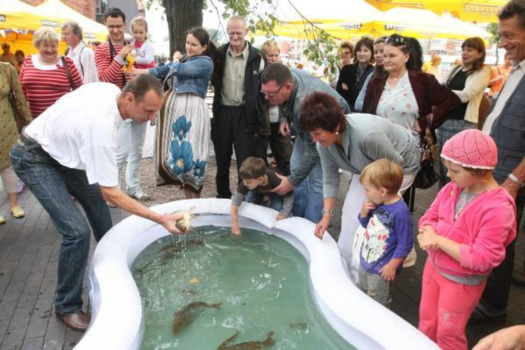 Klaipėdiečiai linksminosi Žvejų gatvės šventėje