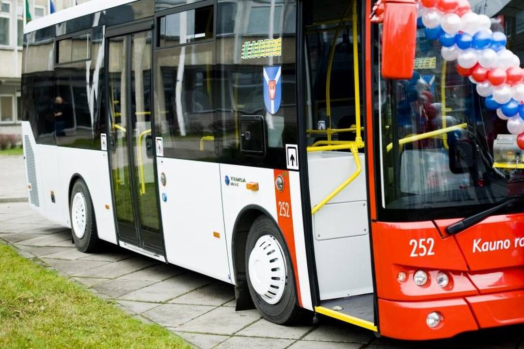 Kauno rajono gyventojai persės į naujus autobusus