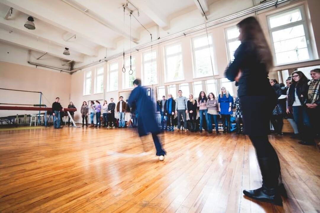 Studentai bandė įminti kinų kovos menų paslaptis