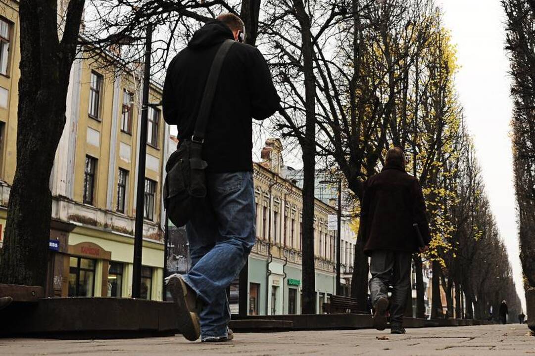 Laisvės alėjoje kauniečius saugos draudimas