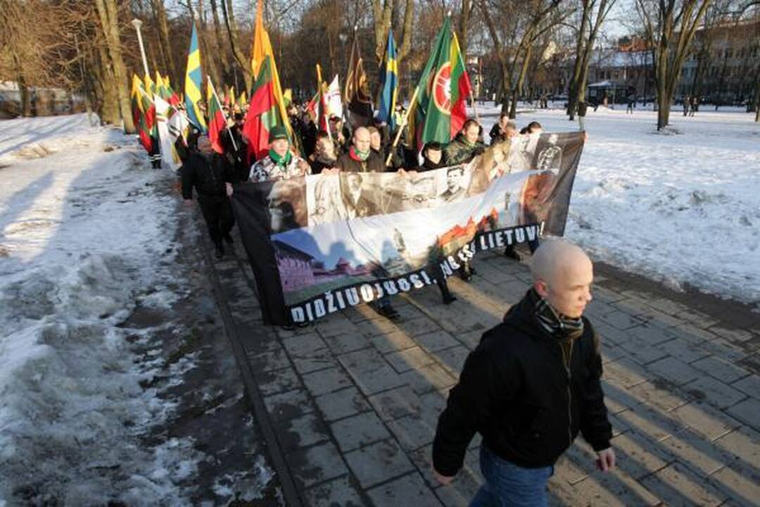 Patriotiško jaunimo eitynės patriotizmu neapsiribojo (papildyta)