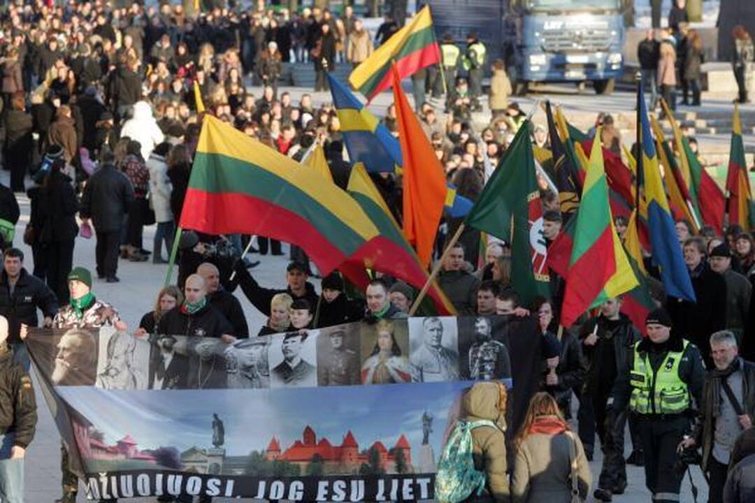 Patriotiško jaunimo eitynės patriotizmu neapsiribojo (papildyta)