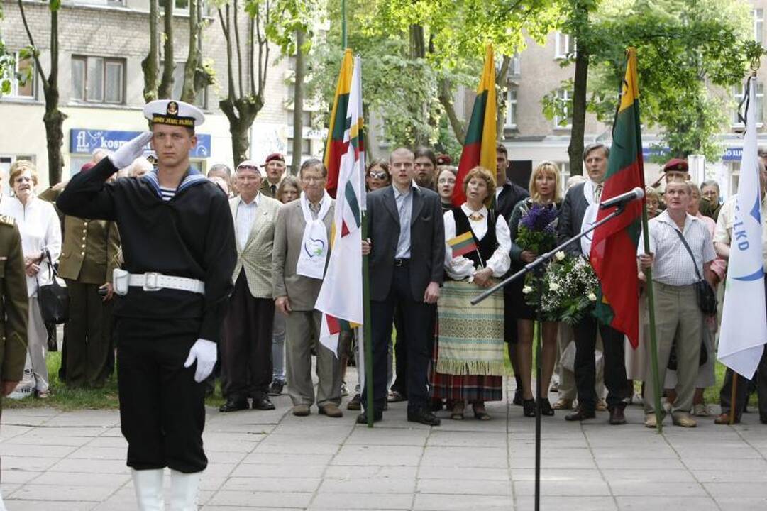 Klaipėdoje paminėta Gedulo ir vilties diena