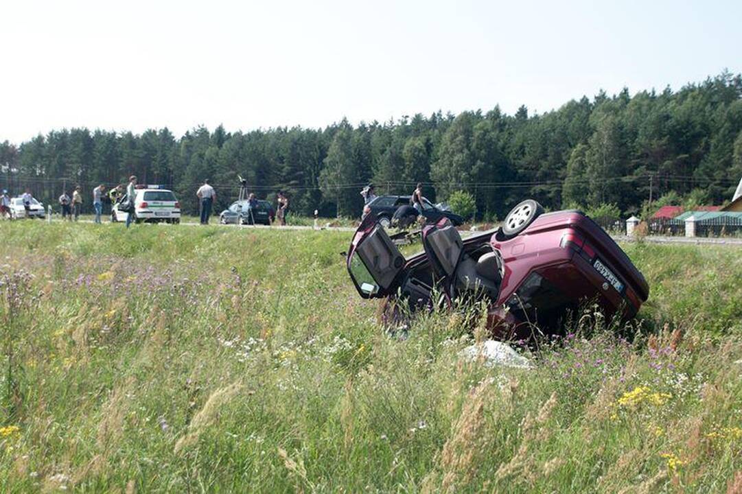 Per susidūrimą kaktomuša žuvo abu vairuotojai