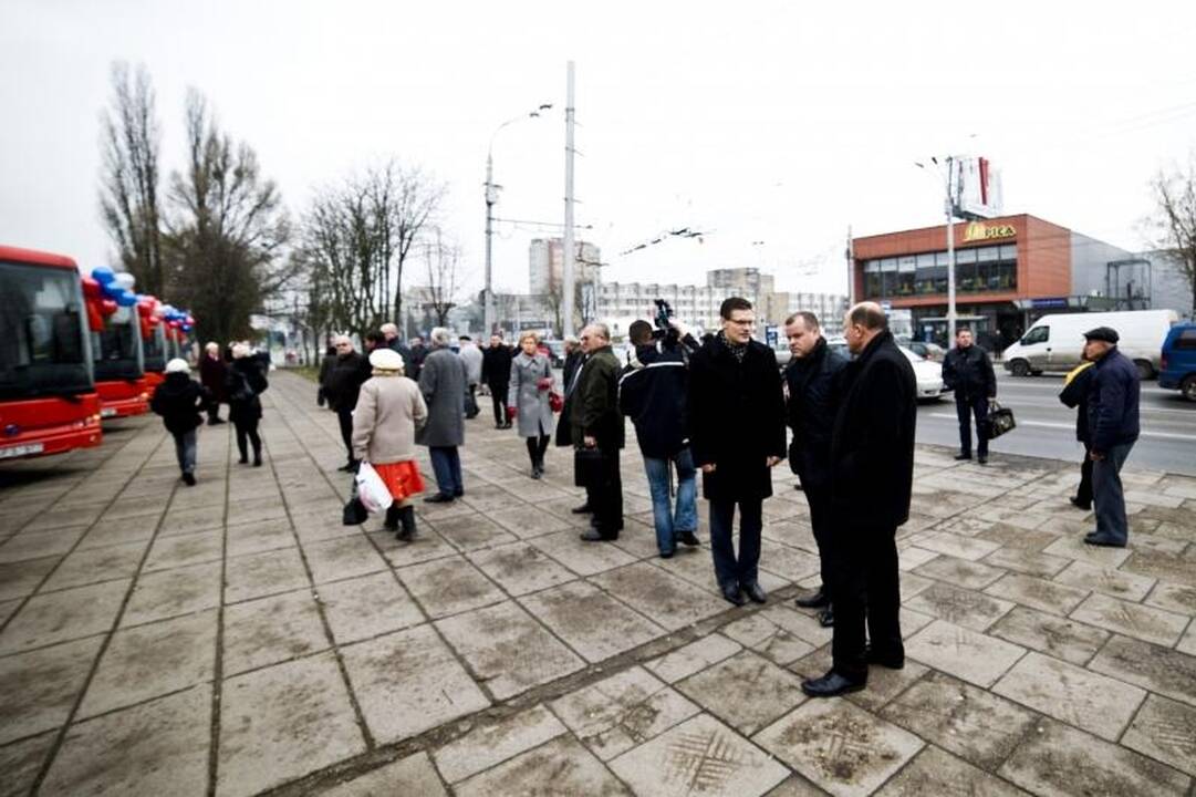 Kauno rajono gyventojai persės į naujus autobusus