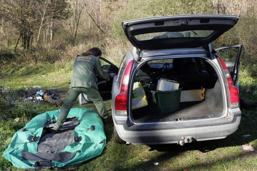 Į lašišų žvejybą mokslininkai eina su chirurgo instrumentais