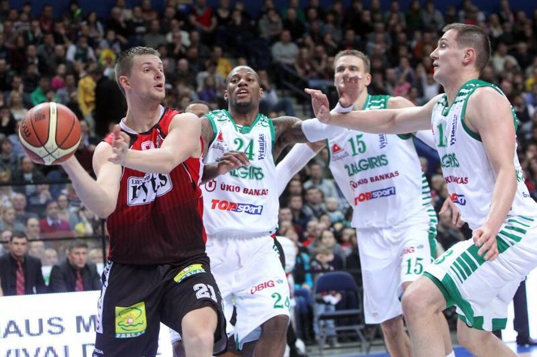 „Žalgiris“ nuginklavo „Lietuvos rytą“ (trenerių, žaidėjų komentarai)