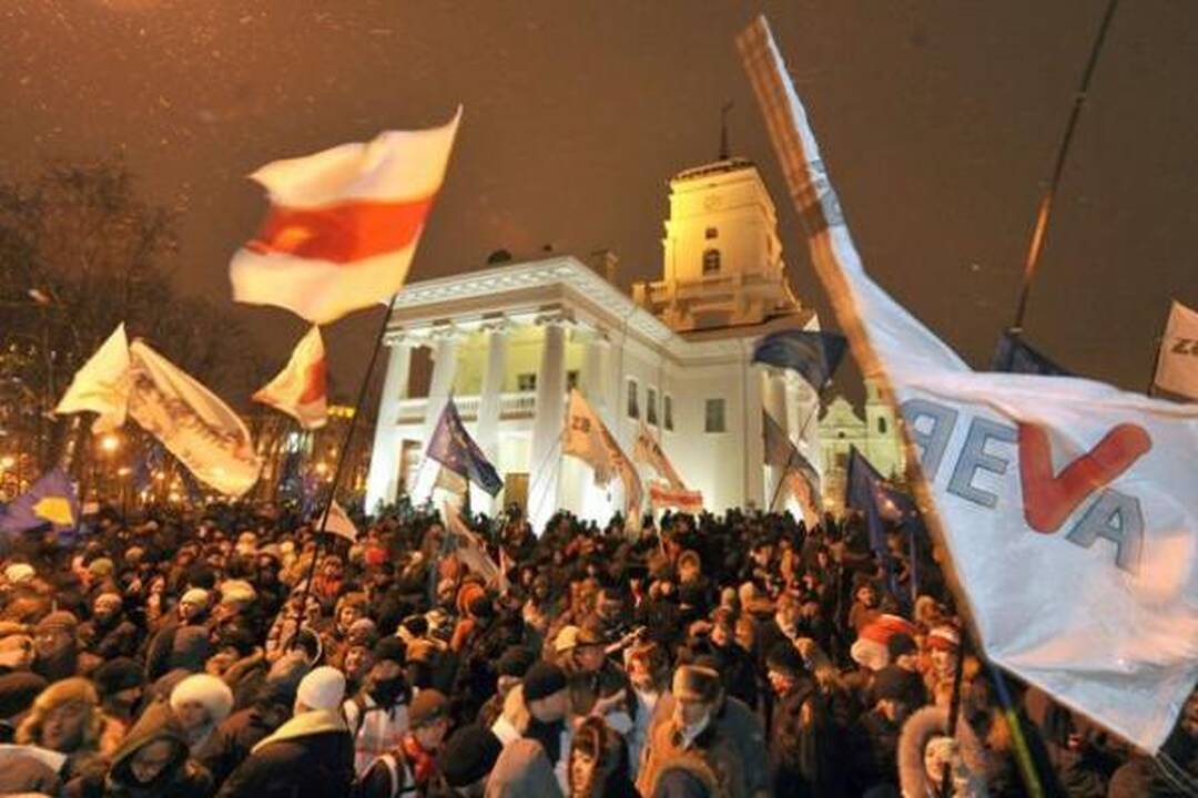 ES reikalauja paleisti Baltarusijoje suimtus opozicijos lyderius