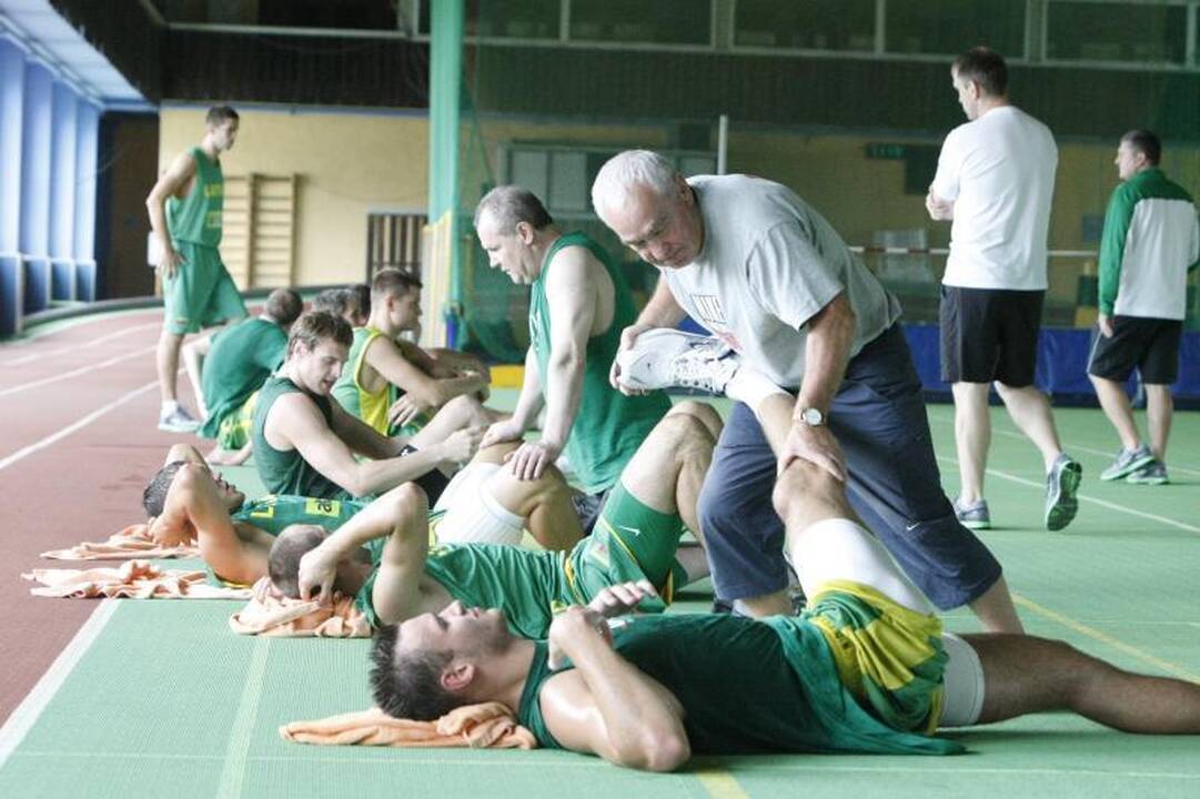 Š.Jasikevičius: atmosfera rinktinėje puiki
