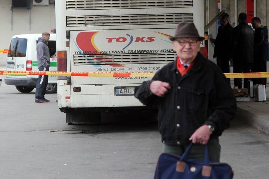 Iš Minsko į Vilnių atvykusiame autobuse rastas sprogmuo 