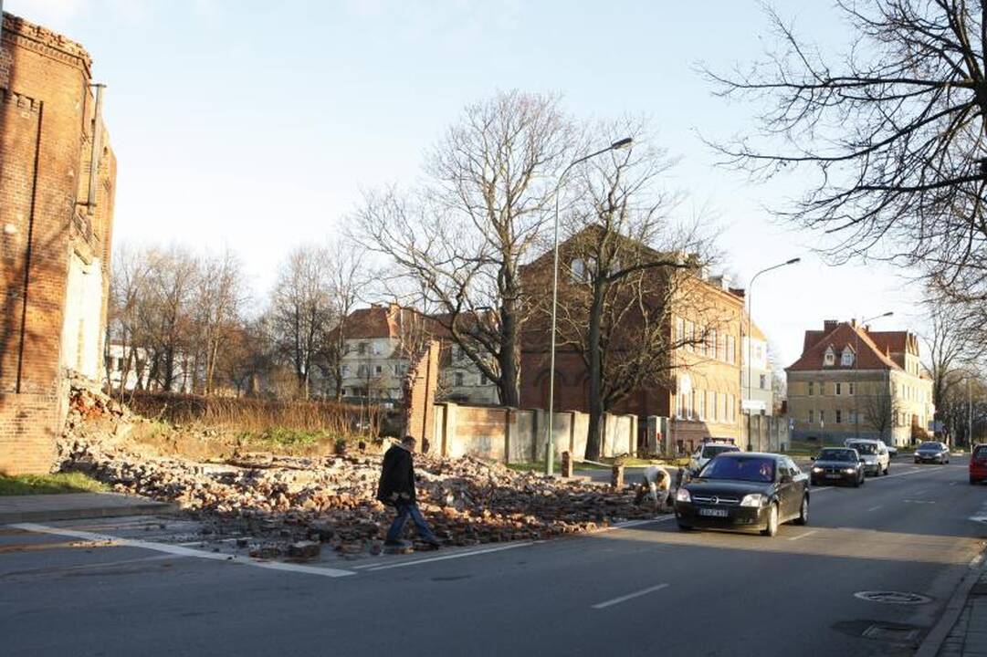 Stiprus vėjas naktį nusiaubė pajūrį (atnaujinta 15:58 val.)