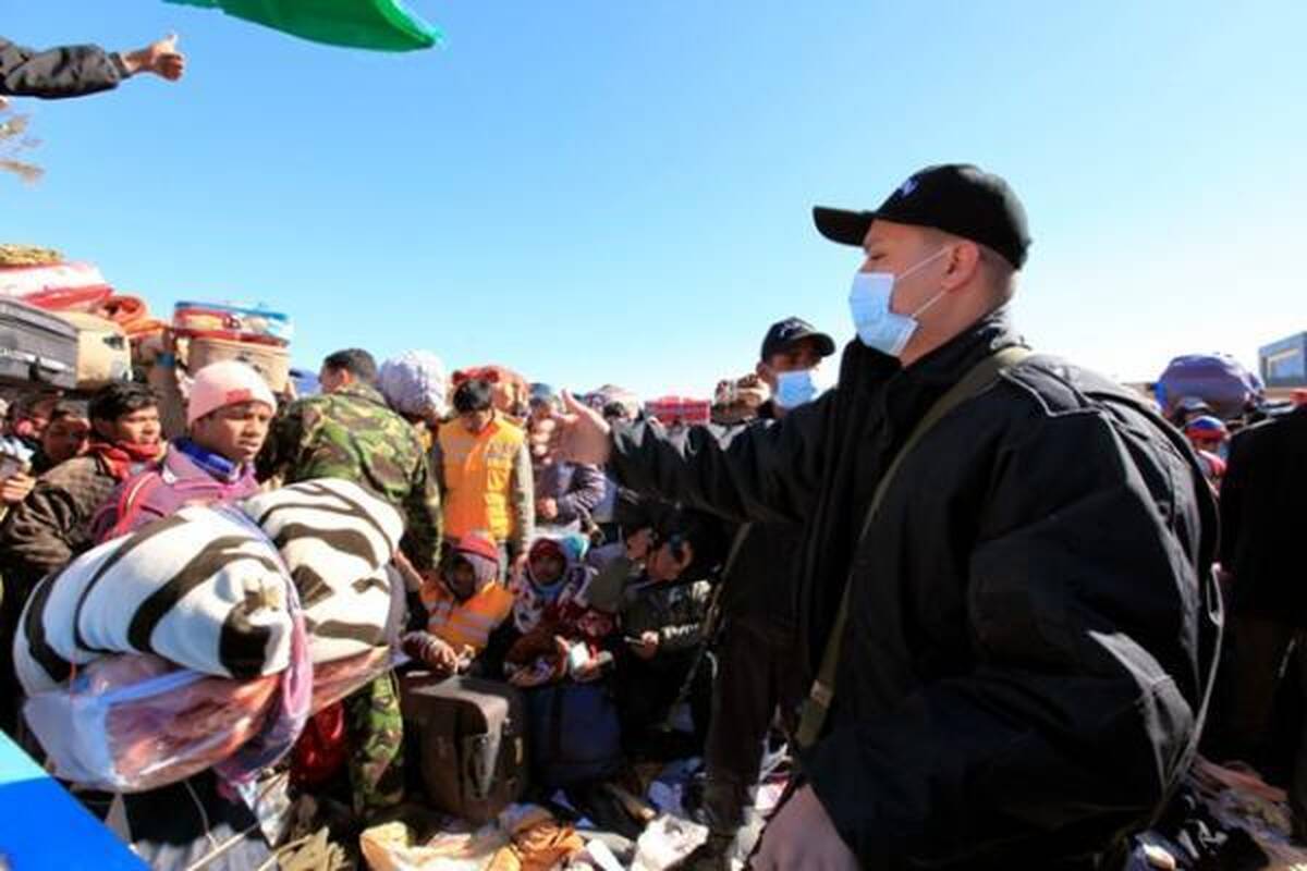 Libiją mėgina palikti 1,5 mln. žmonių