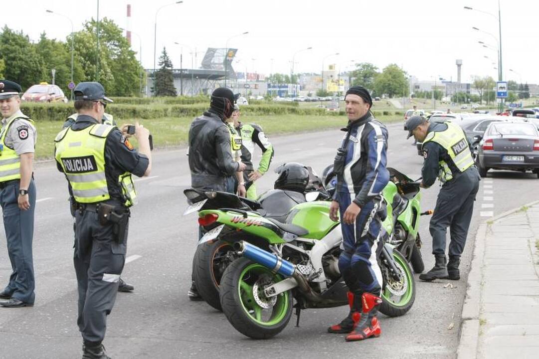 Klaipėdoje dėl policijos reido blokuotas eismas