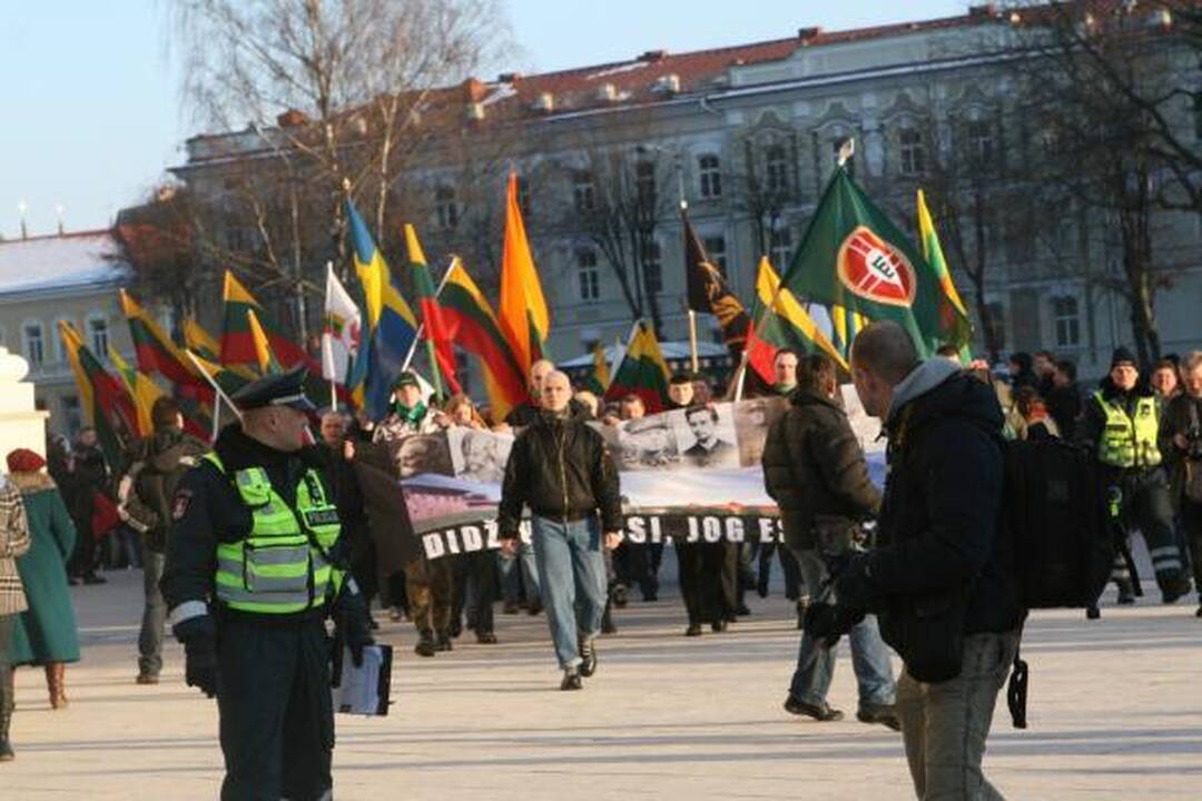 Patriotiško jaunimo eitynės patriotizmu neapsiribojo (papildyta)
