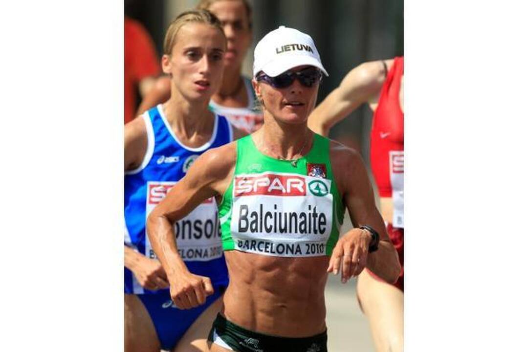 Maratono bėgikei Ž.Balčiūnaitei – Europos čempionato auksas