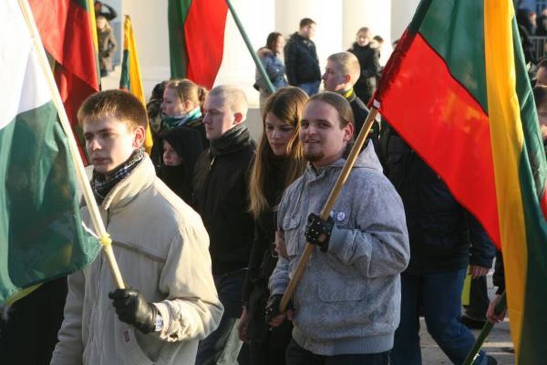 Patriotiško jaunimo eitynės patriotizmu neapsiribojo (papildyta)