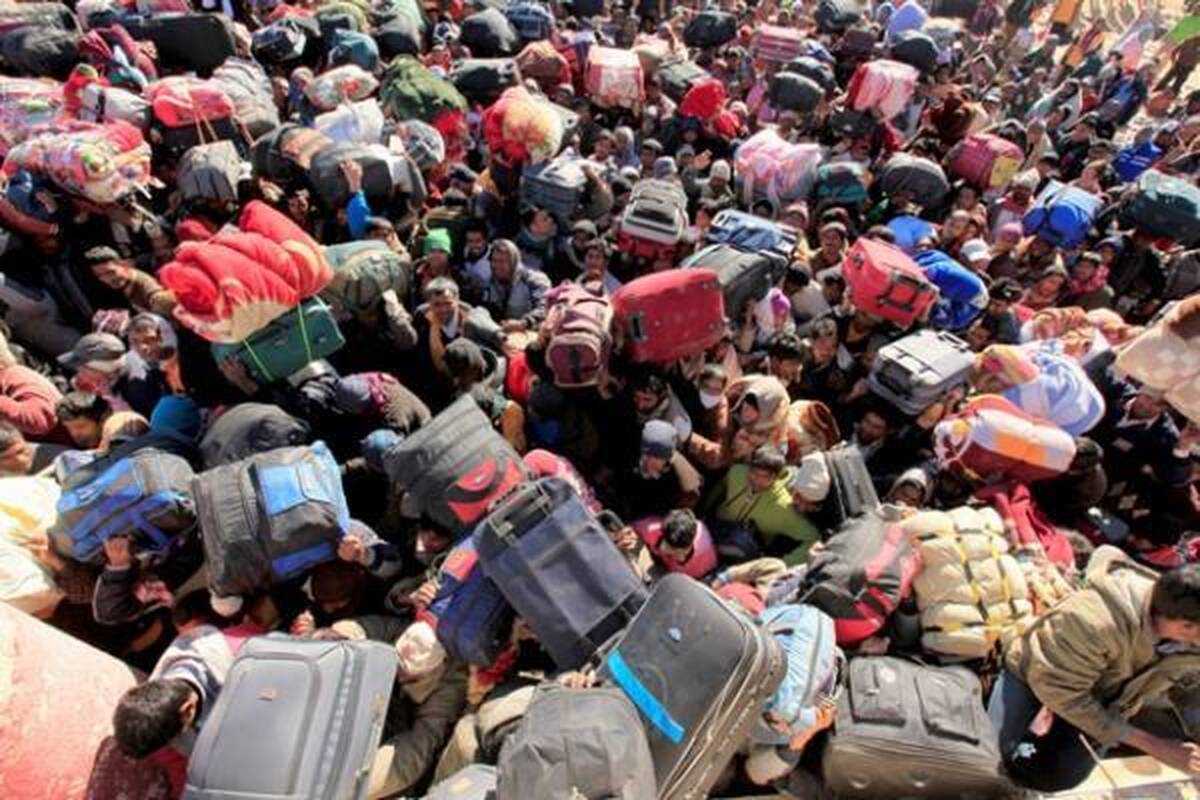 Libiją mėgina palikti 1,5 mln. žmonių