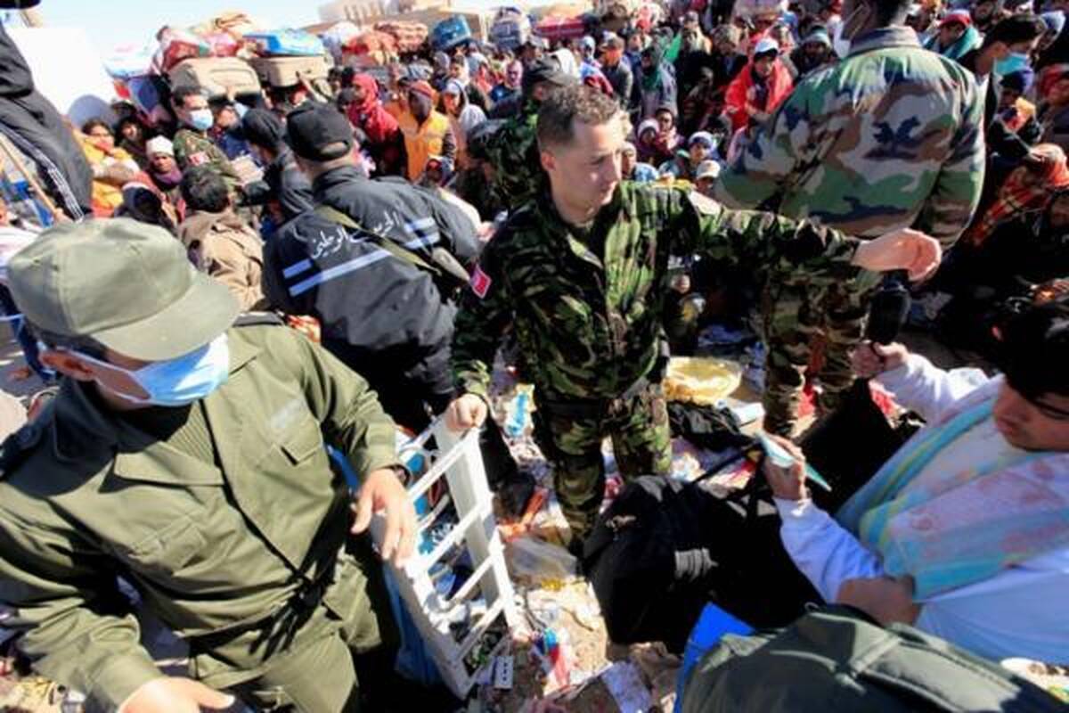 Libiją mėgina palikti 1,5 mln. žmonių