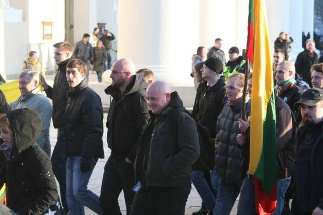 Patriotiško jaunimo eitynės patriotizmu neapsiribojo (papildyta)