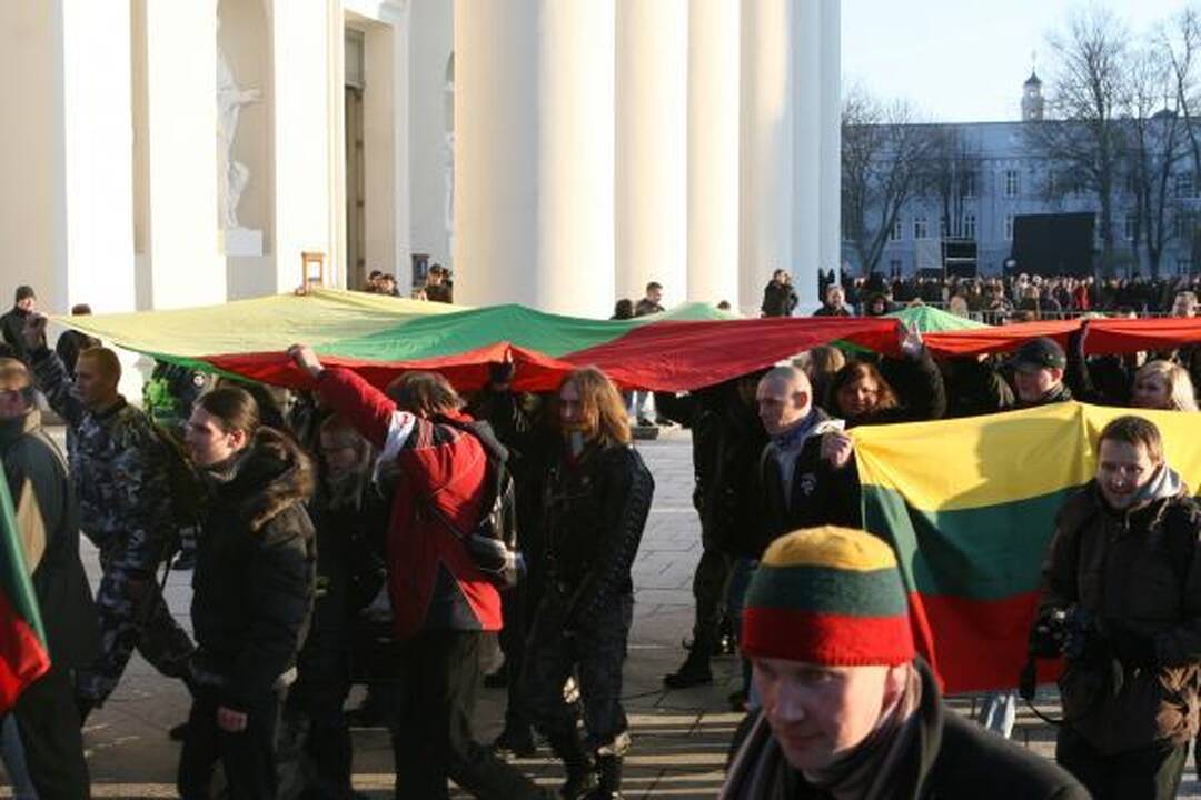 Patriotiško jaunimo eitynės patriotizmu neapsiribojo (papildyta)