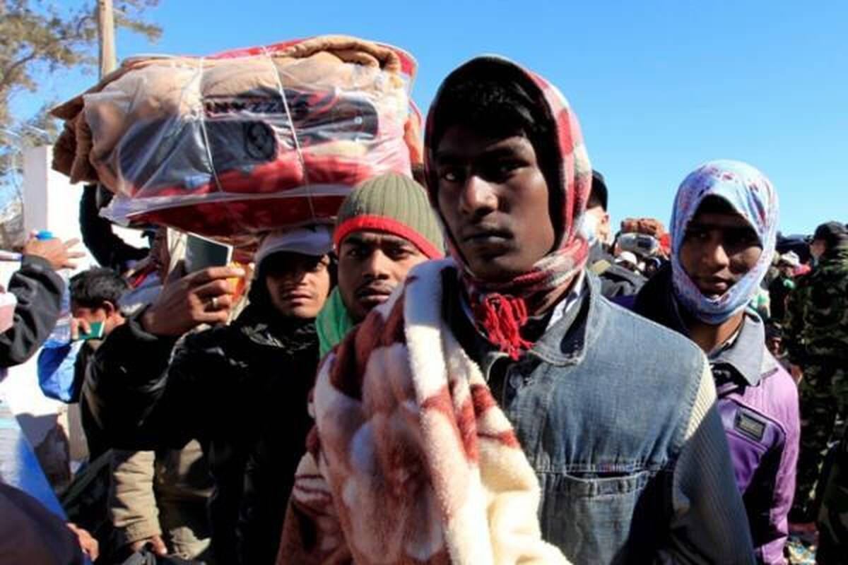 Libiją mėgina palikti 1,5 mln. žmonių