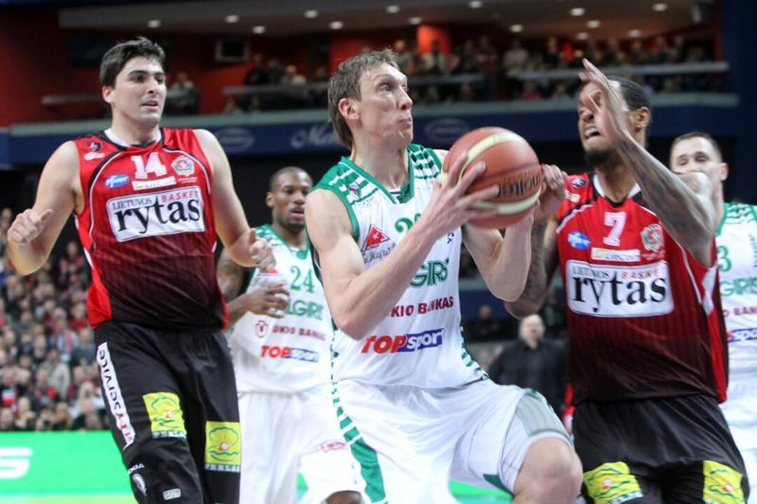 „Žalgiris“ nuginklavo „Lietuvos rytą“ (trenerių, žaidėjų komentarai)