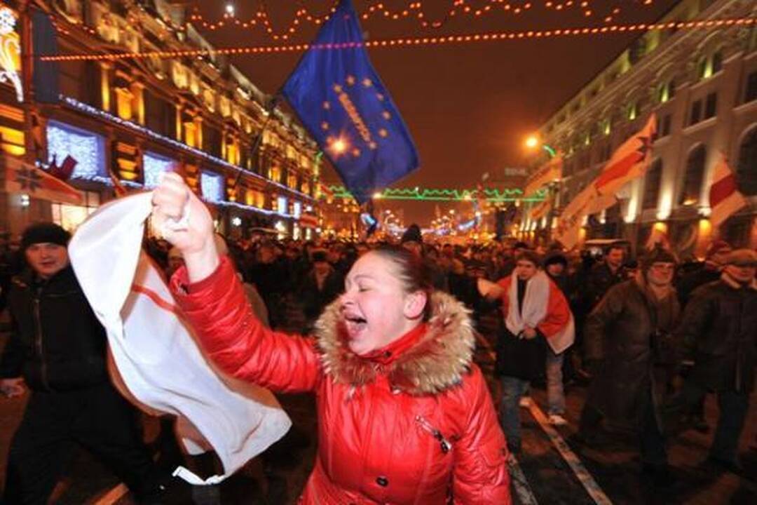 ES reikalauja paleisti Baltarusijoje suimtus opozicijos lyderius