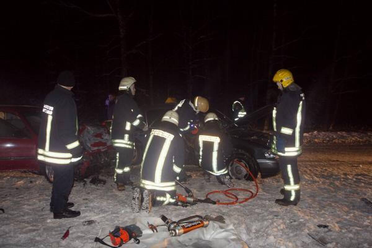 Per avariją Vilniuje žuvo taksi keleivis