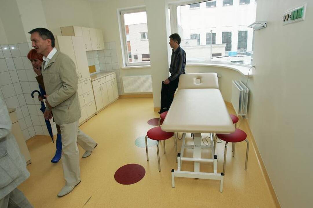 Vaikų ligų klinika įsikūrė naujame pastate