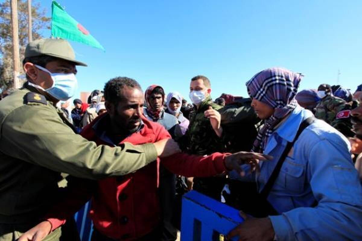 Libiją mėgina palikti 1,5 mln. žmonių