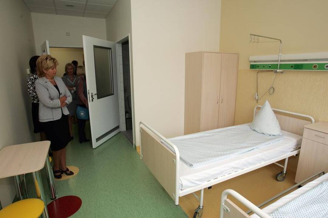 Vaikų ligų klinika įsikūrė naujame pastate
