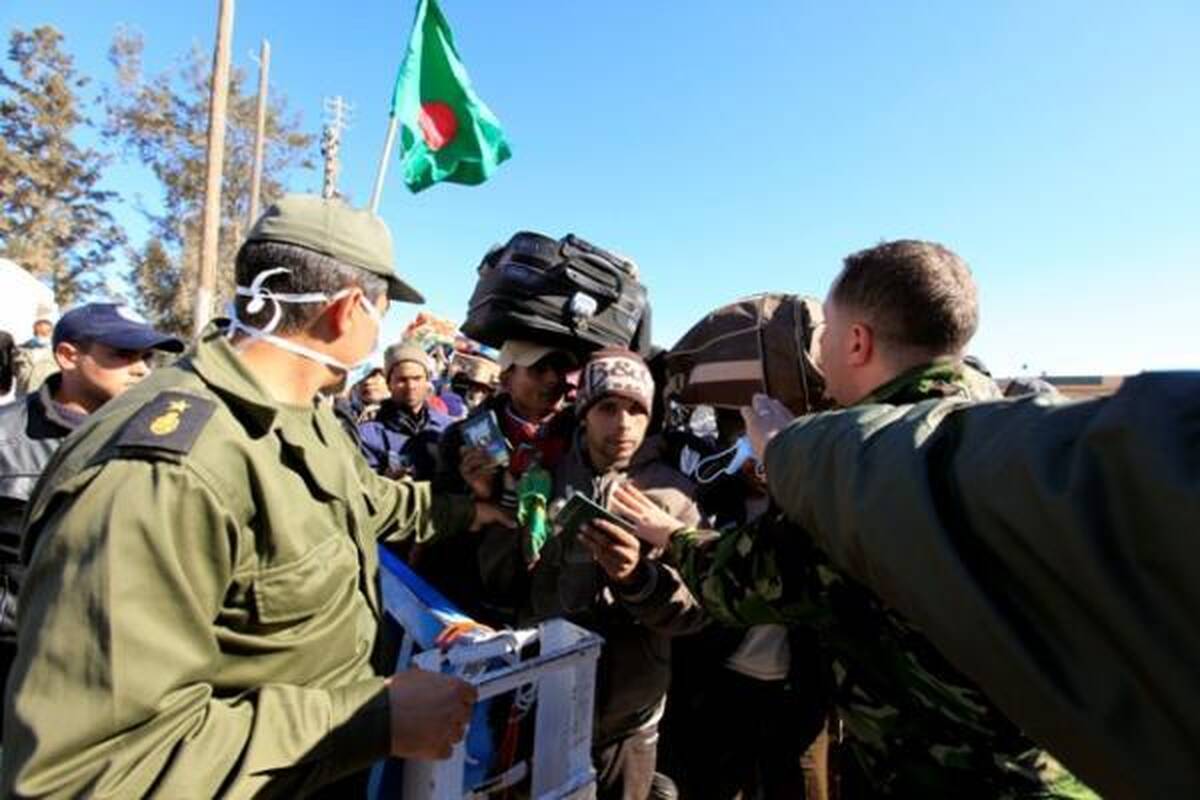 Libiją mėgina palikti 1,5 mln. žmonių