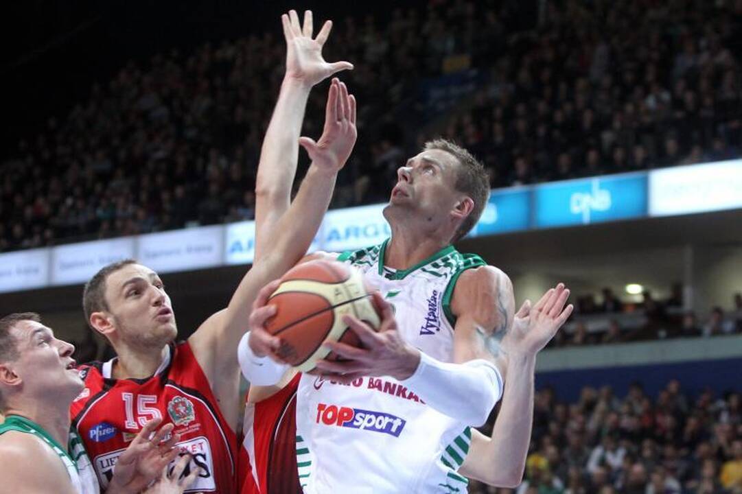 „Žalgiris“ nuginklavo „Lietuvos rytą“ (trenerių, žaidėjų komentarai)