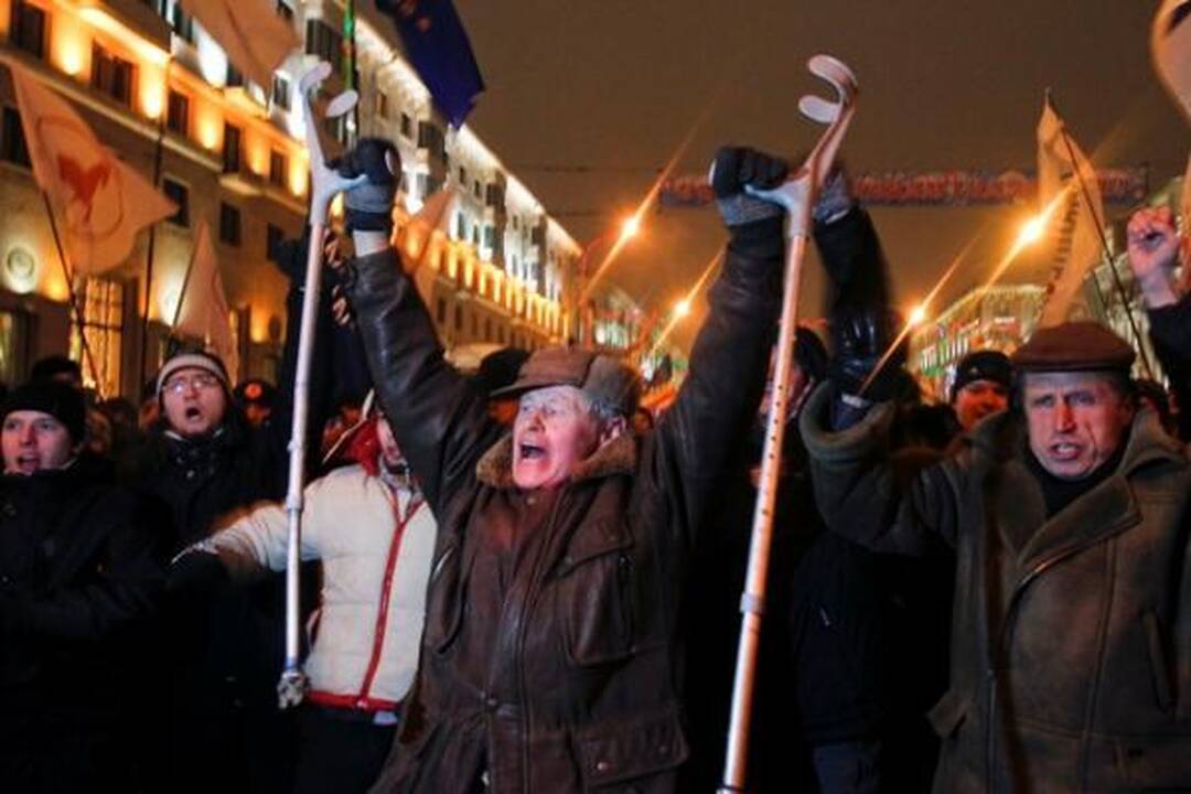 ES reikalauja paleisti Baltarusijoje suimtus opozicijos lyderius