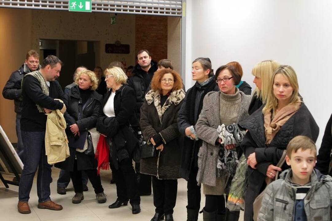 Žymus juvelyras S.Virpilaitis su paroda užsuko į Klaipėdą