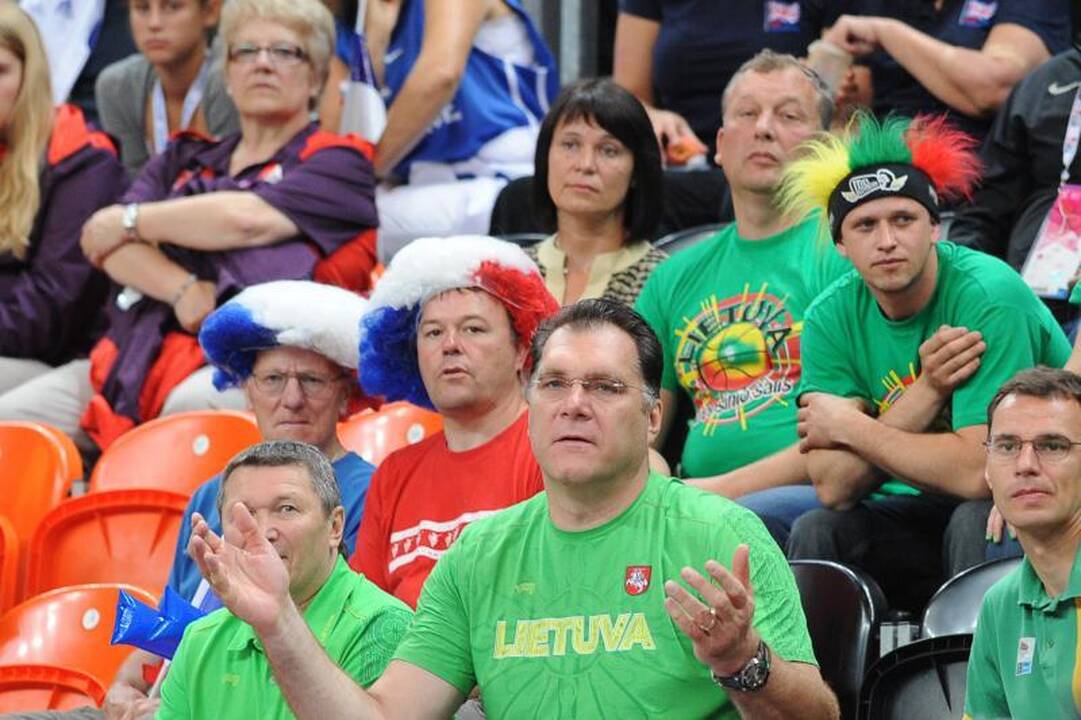 Atkakliai priešinęsi prancūzams lietuviai pralaimėjo 74:82