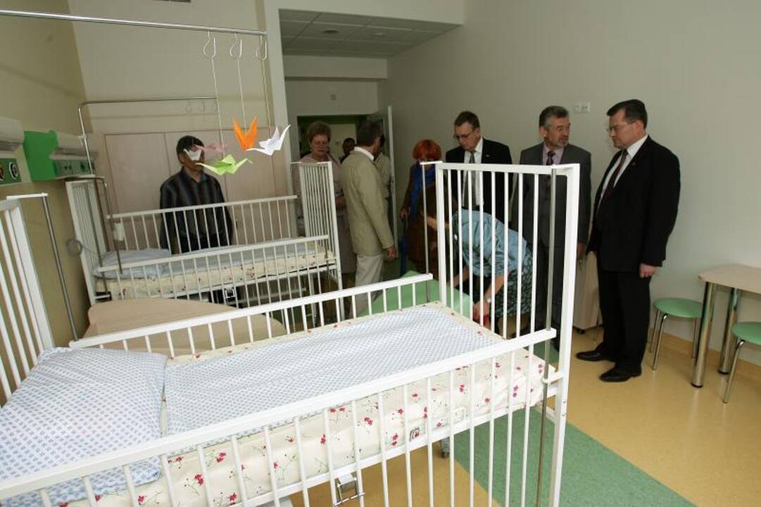 Vaikų ligų klinika įsikūrė naujame pastate