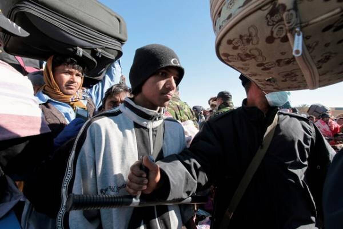 Libiją mėgina palikti 1,5 mln. žmonių